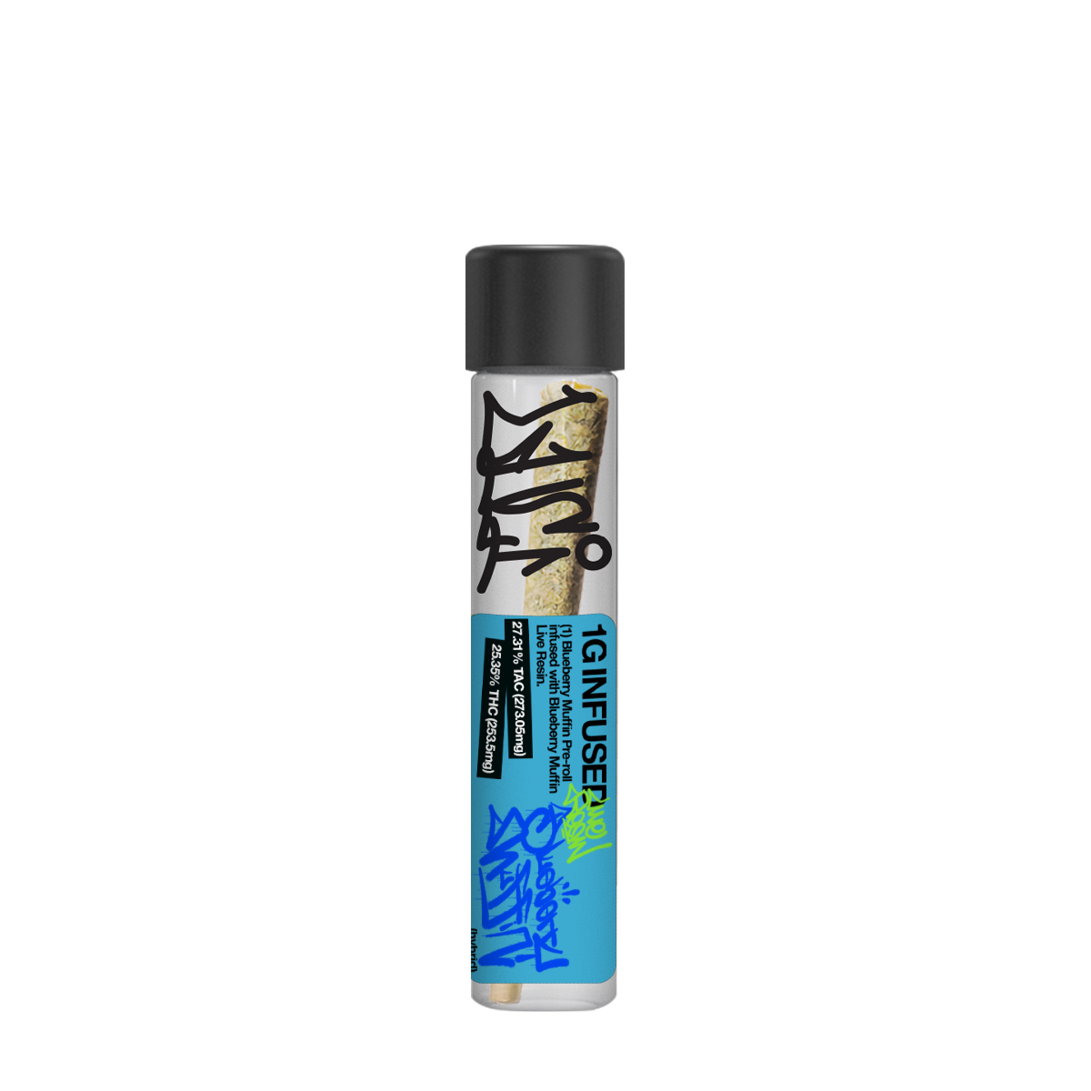 Blueberry Muffin 1g Pre-Roll NOWAVE Blueberry Muffin 1g Pre-Roll NOWAVE