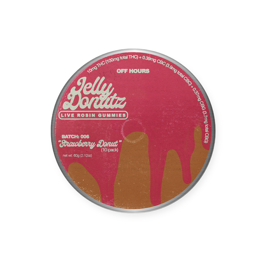 #006 Jelly Donutz “Strawberry Donut”