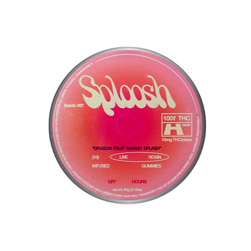#007 Sploosh “Dragon Fruit Mango Splash”